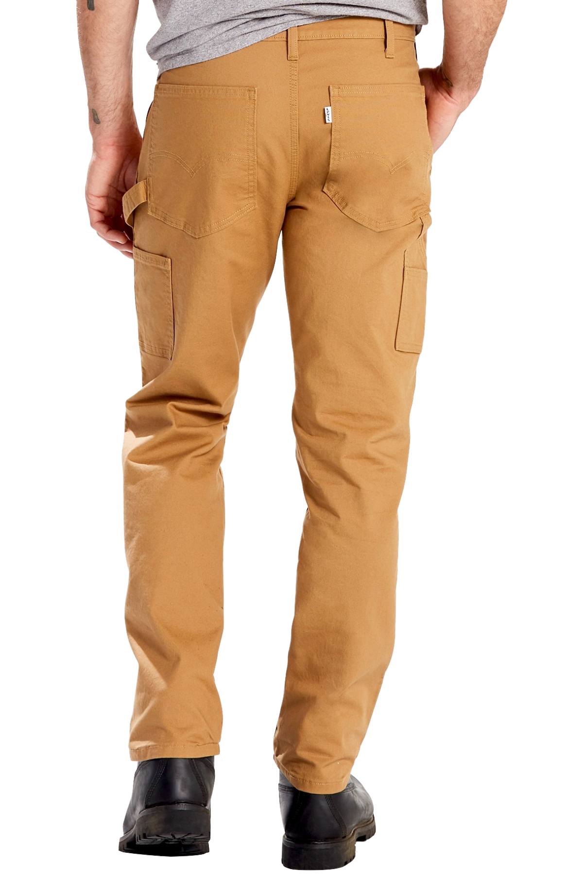 Levi's® 505™ Regular Fit Workwear Utility Pants - Brown