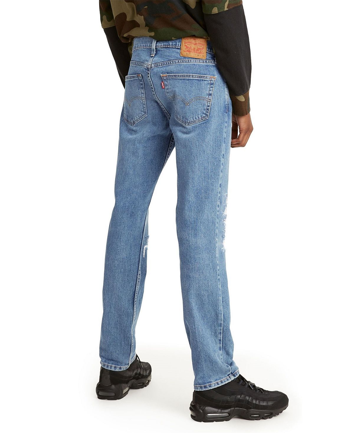 Levi's Levi’sflex 511™ Slim Fit Rip And Repair Jeans Dolf Metal