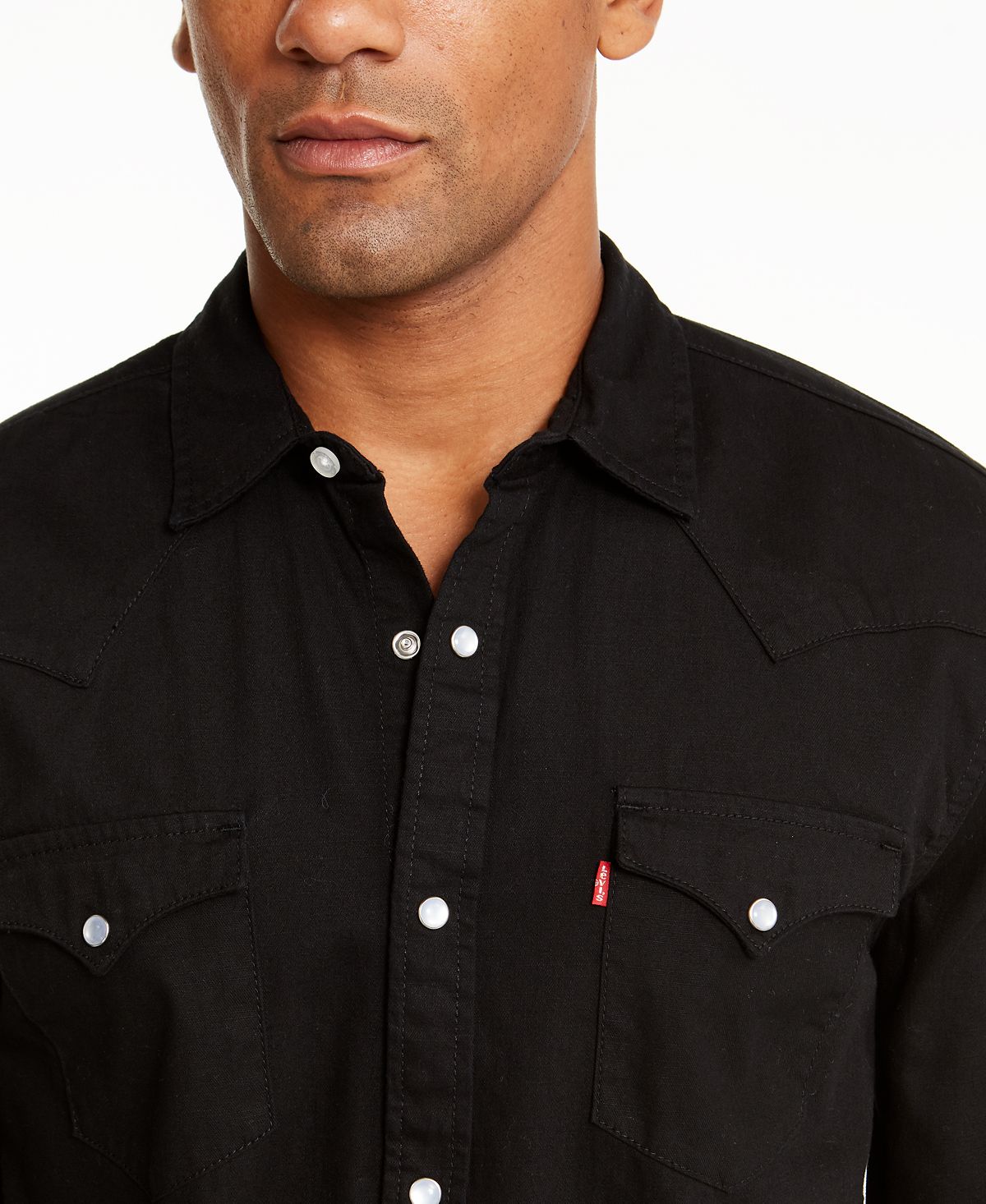 Levi's Levi's® Men's Premium Western Style Denim Button-Front Long-Sleeve  Shirt - Macy's