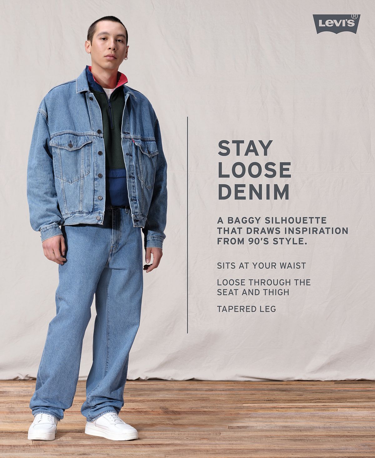 Levi's Stay Loose Jeans Soda Can