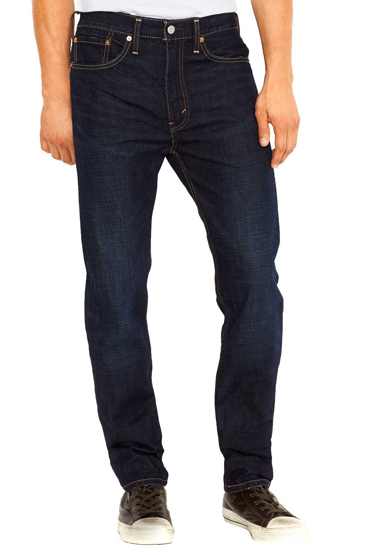 Levis Indigo Black 522™ Slim-Fit Tapered Jean