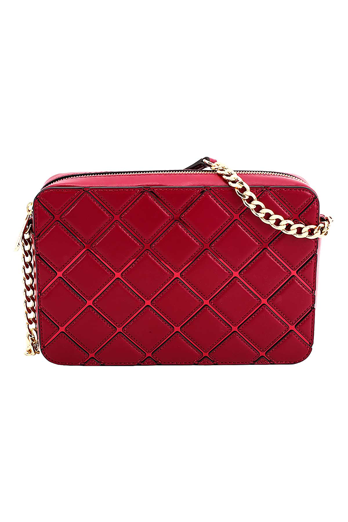 MICHAEL Michael Kors Cherry Jet Set Quilted Leather East West Crossbody