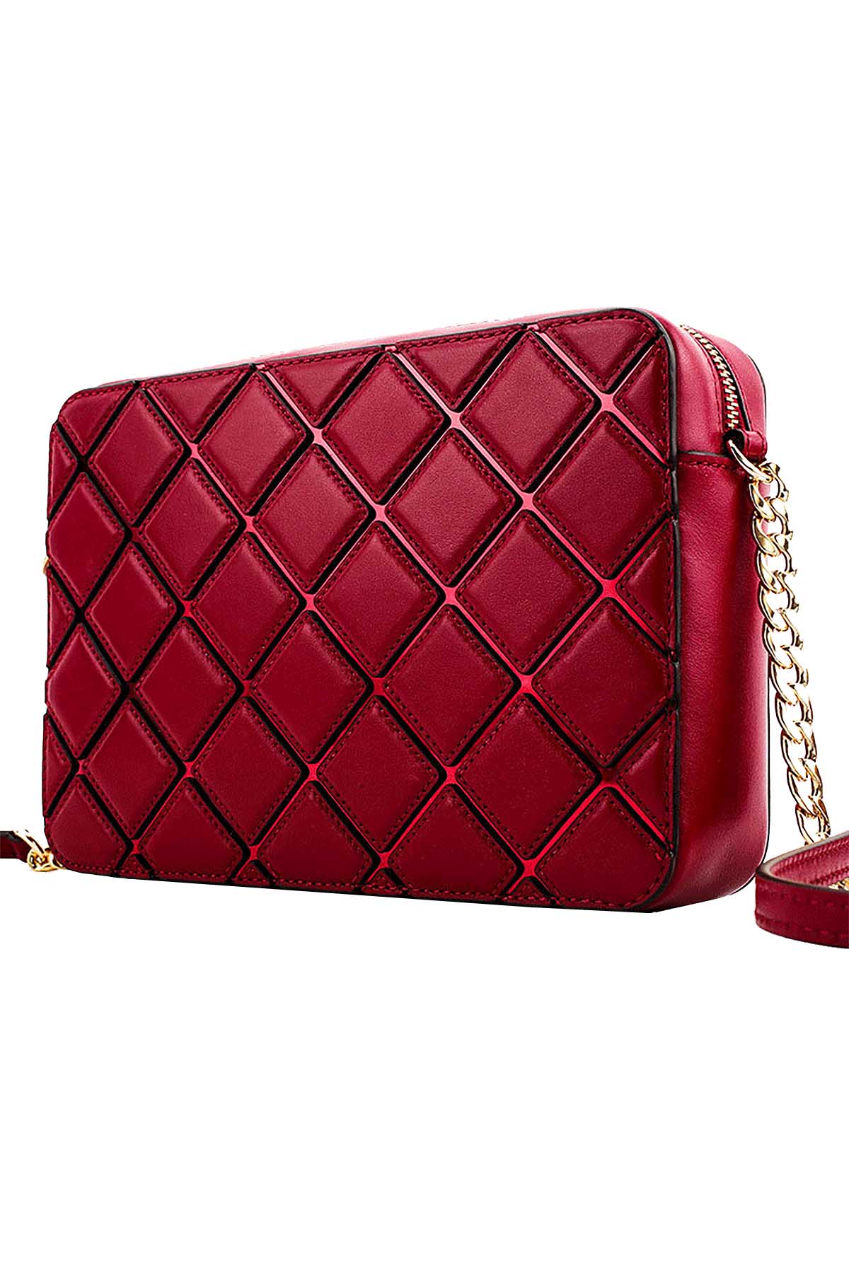 MICHAEL Michael Kors Cherry Jet Set Quilted Leather East West Crossbody