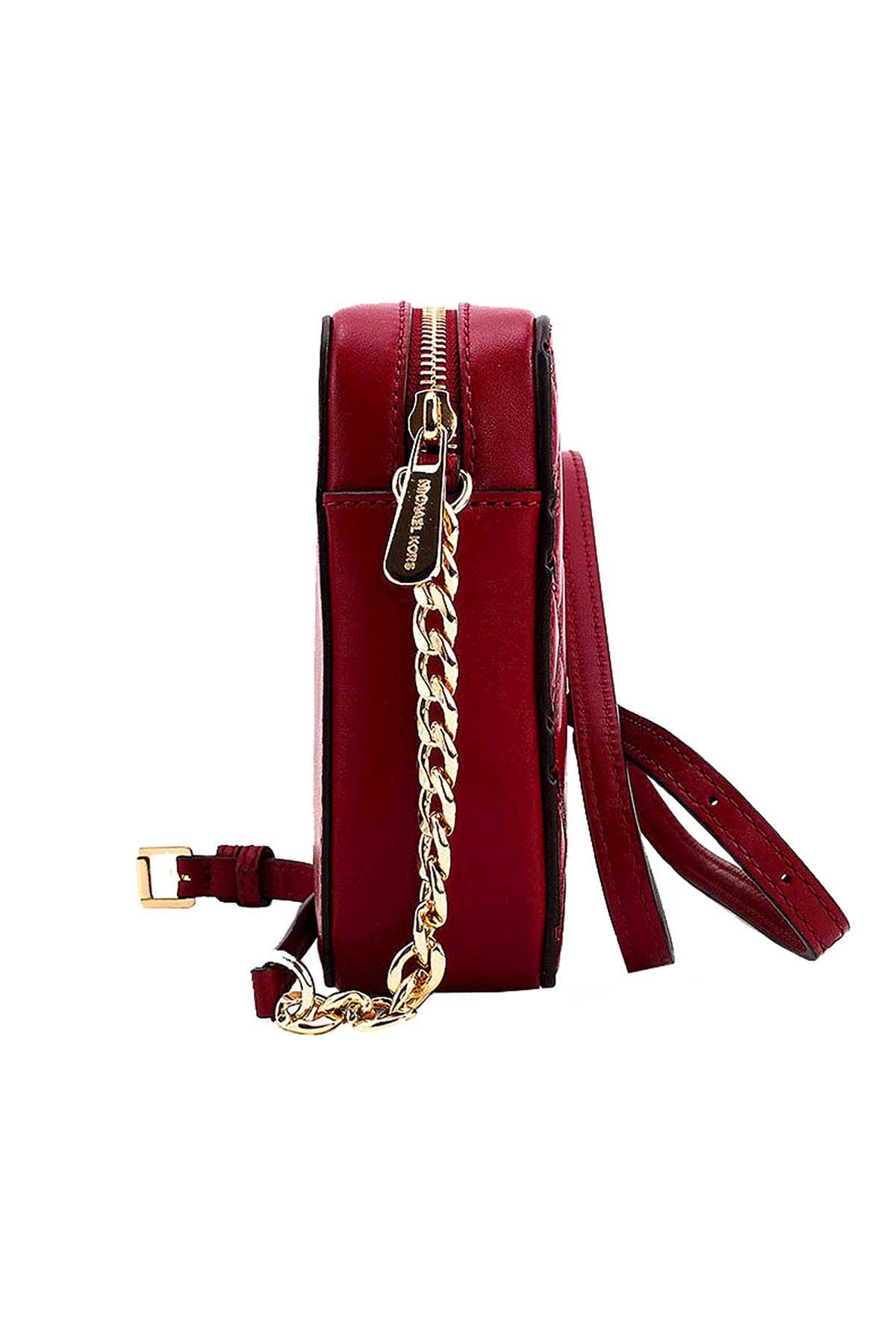 MICHAEL Michael Kors Cherry Jet Set Quilted Leather East West Crossbody