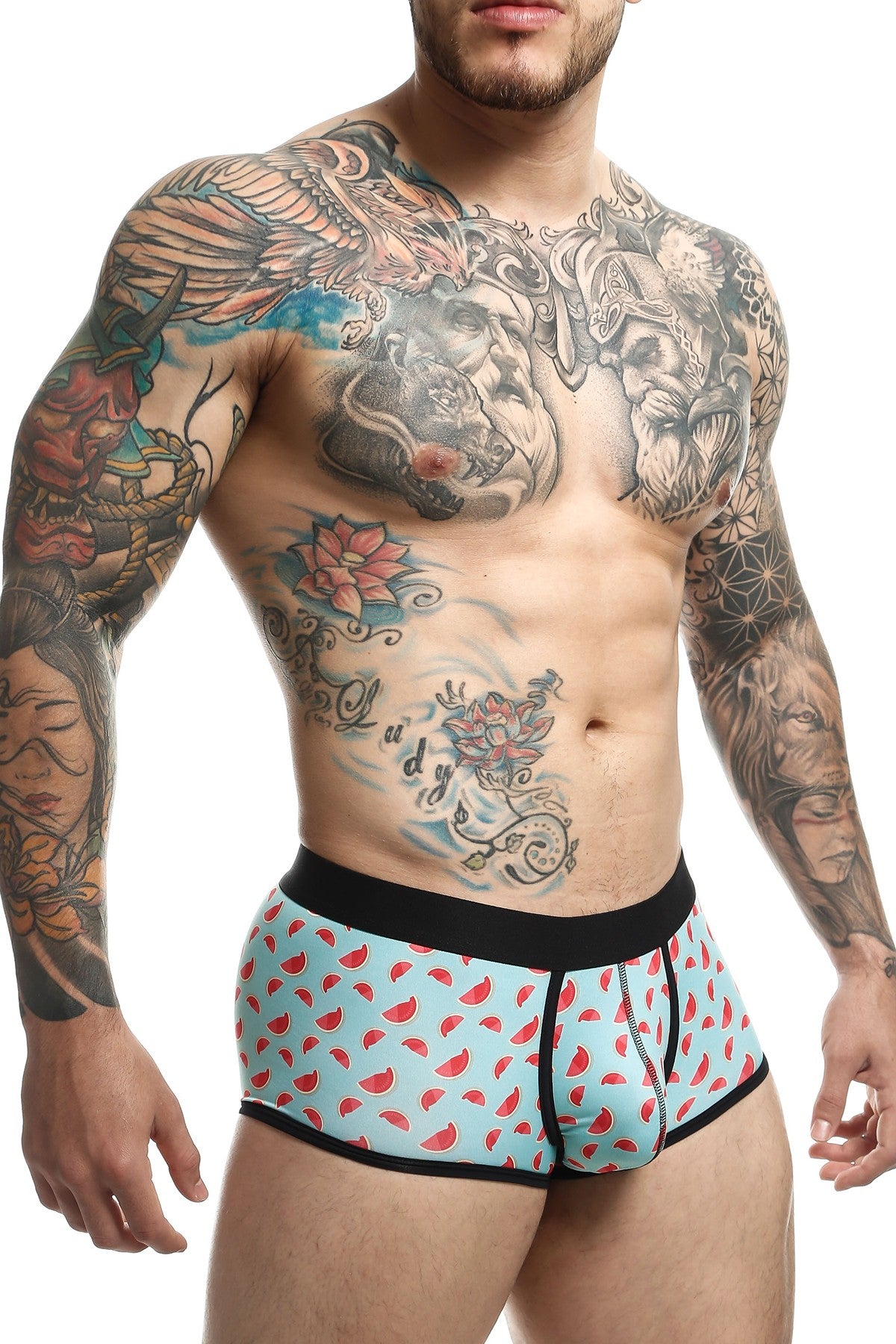 Male Basics Watermelon Sexy Pouch Trunk