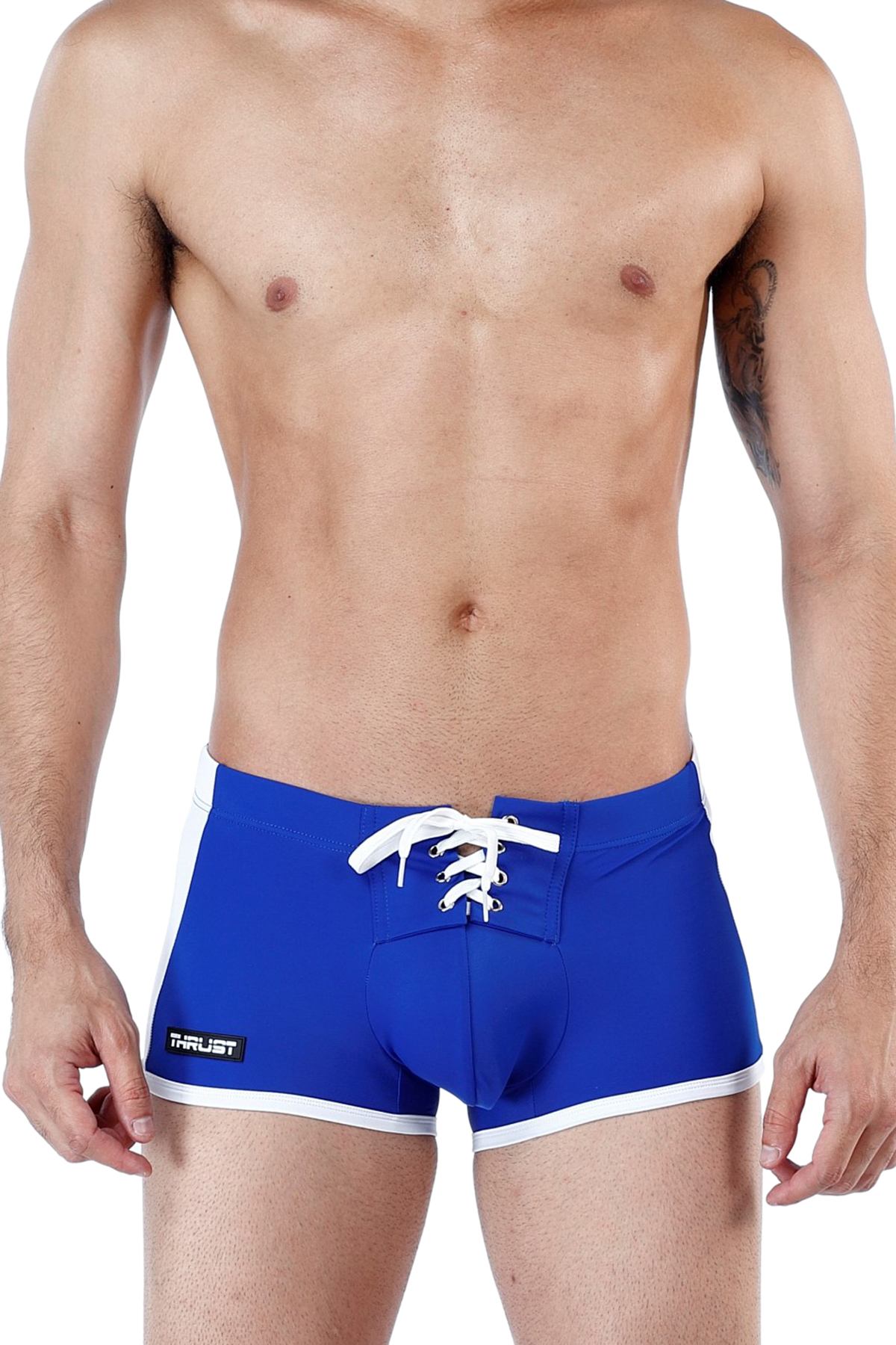 Manview Blue Thrust Swim Trunk