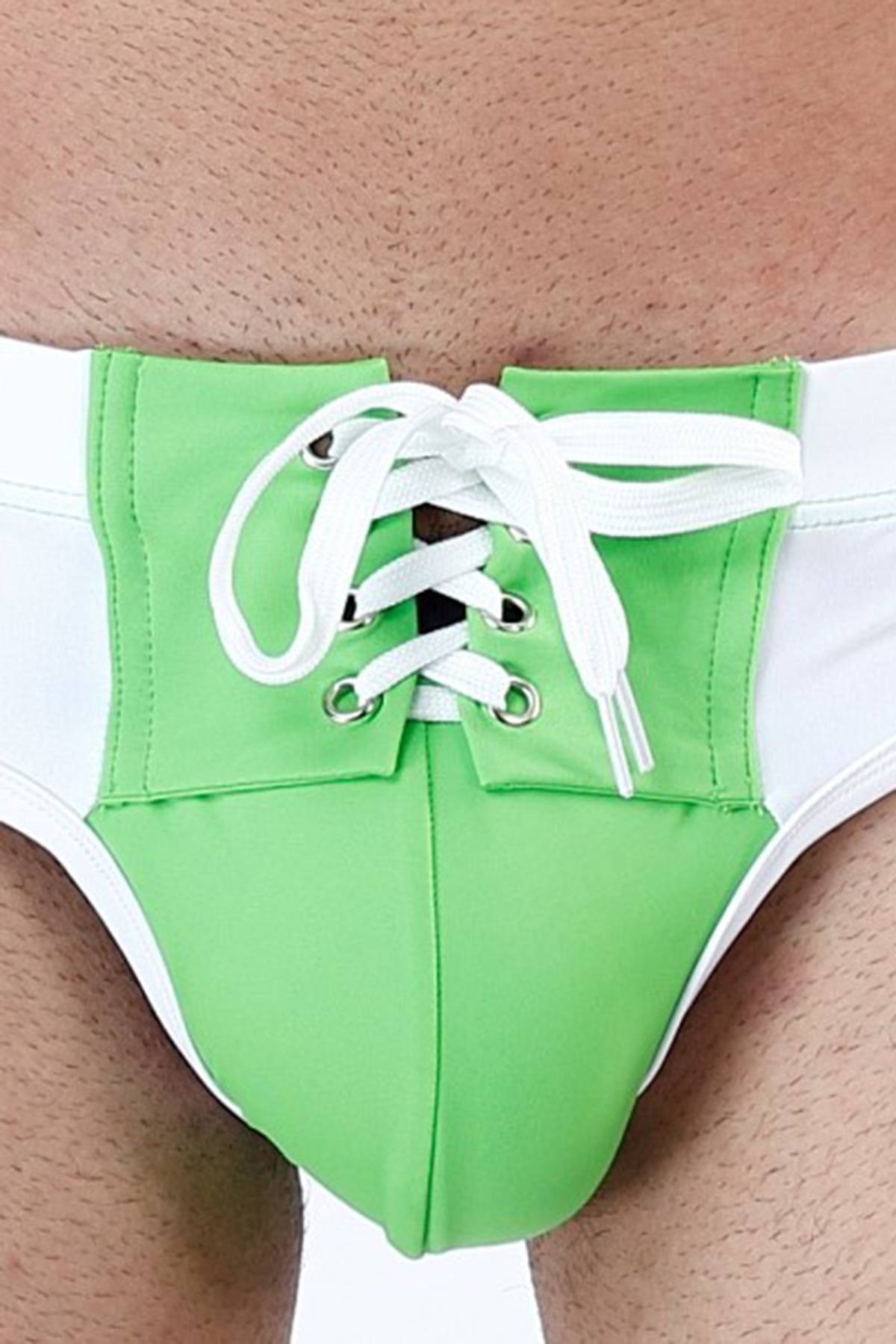 Manview Green Thrust Swim Bikini