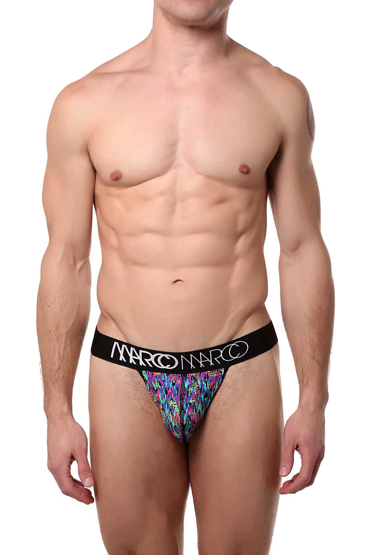 Marco Marco Static-Print Thong