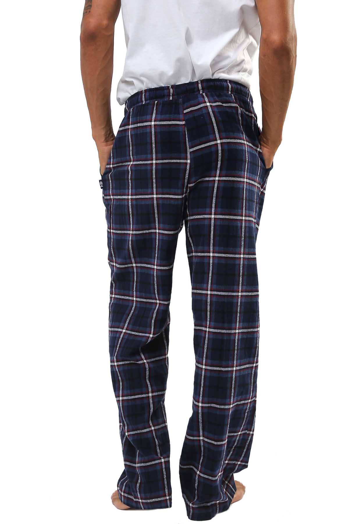 Memphis Blues Navy/Red/White Flannel Pajama Pant