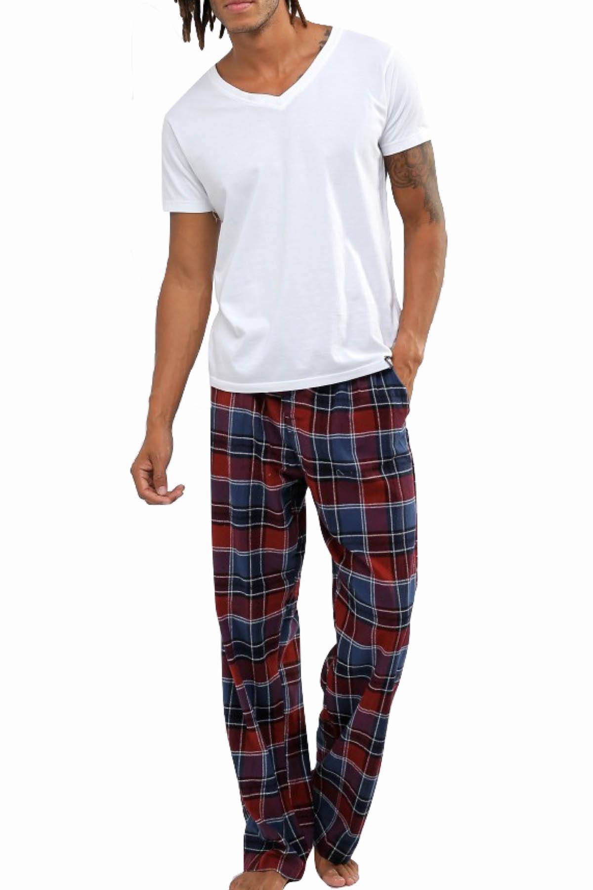 Memphis Blues Red/Blue Flannel Pajama Pant