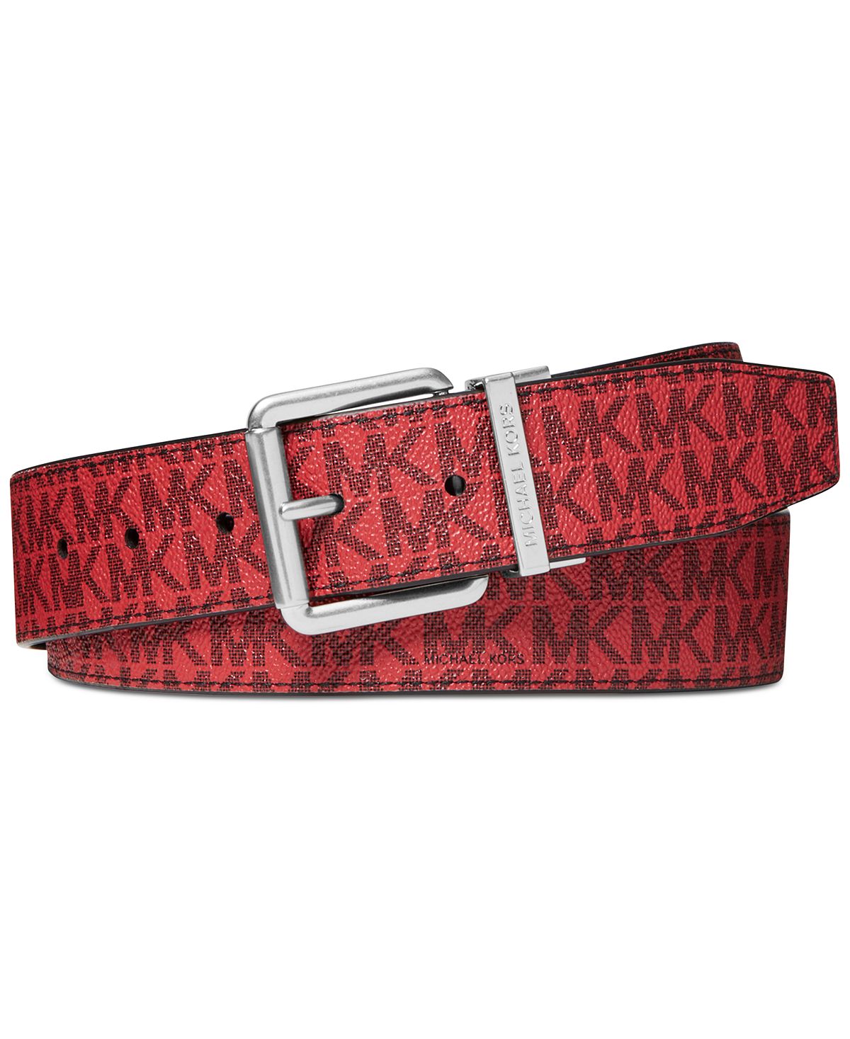 Michael Kors Reversible Belt Crimson/Black