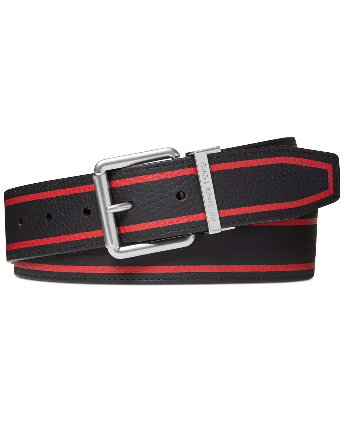 Michael Kors Reversible Belt Crimson/Black