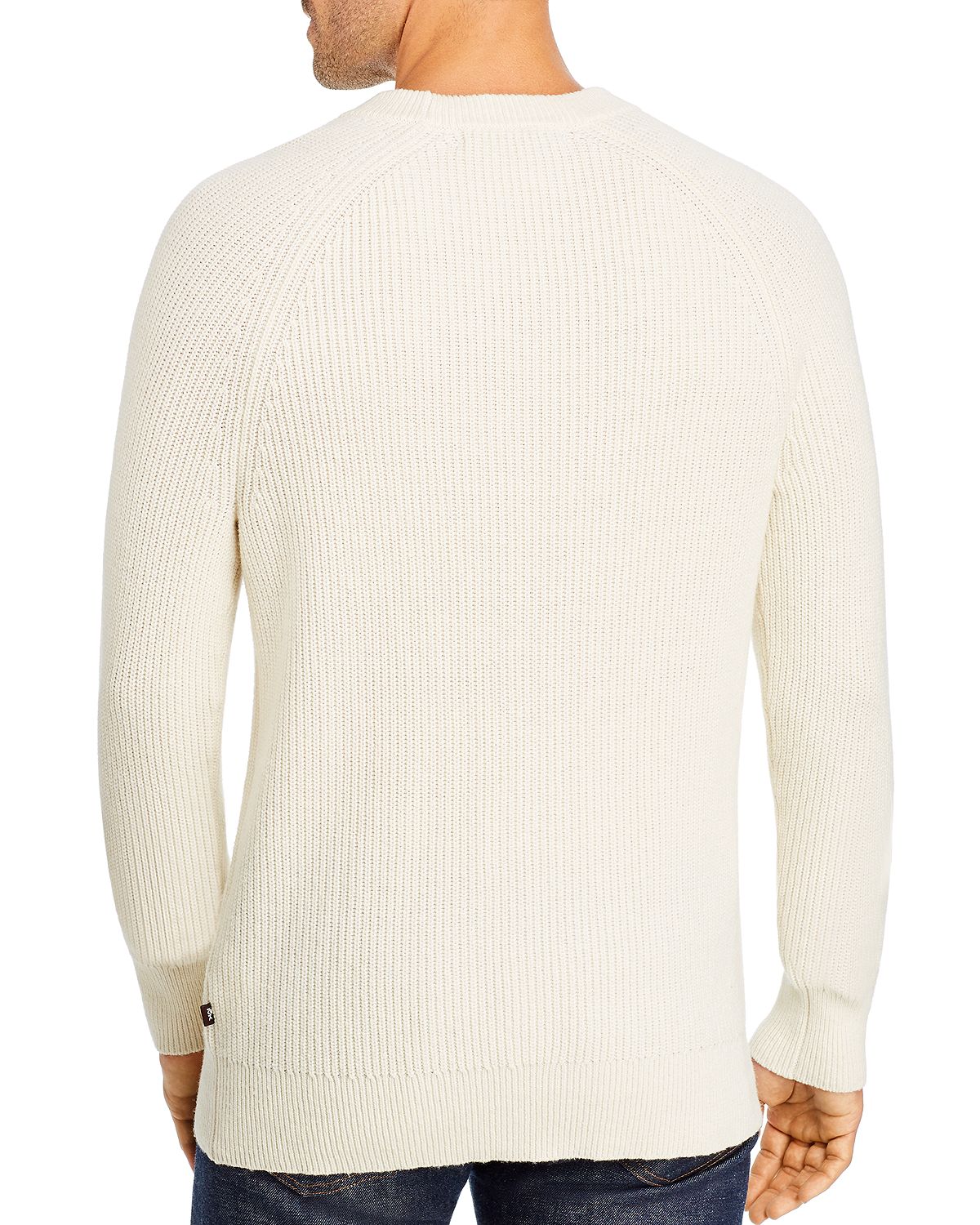 Michael Kors Ribbed Crewneck Sweater Bone