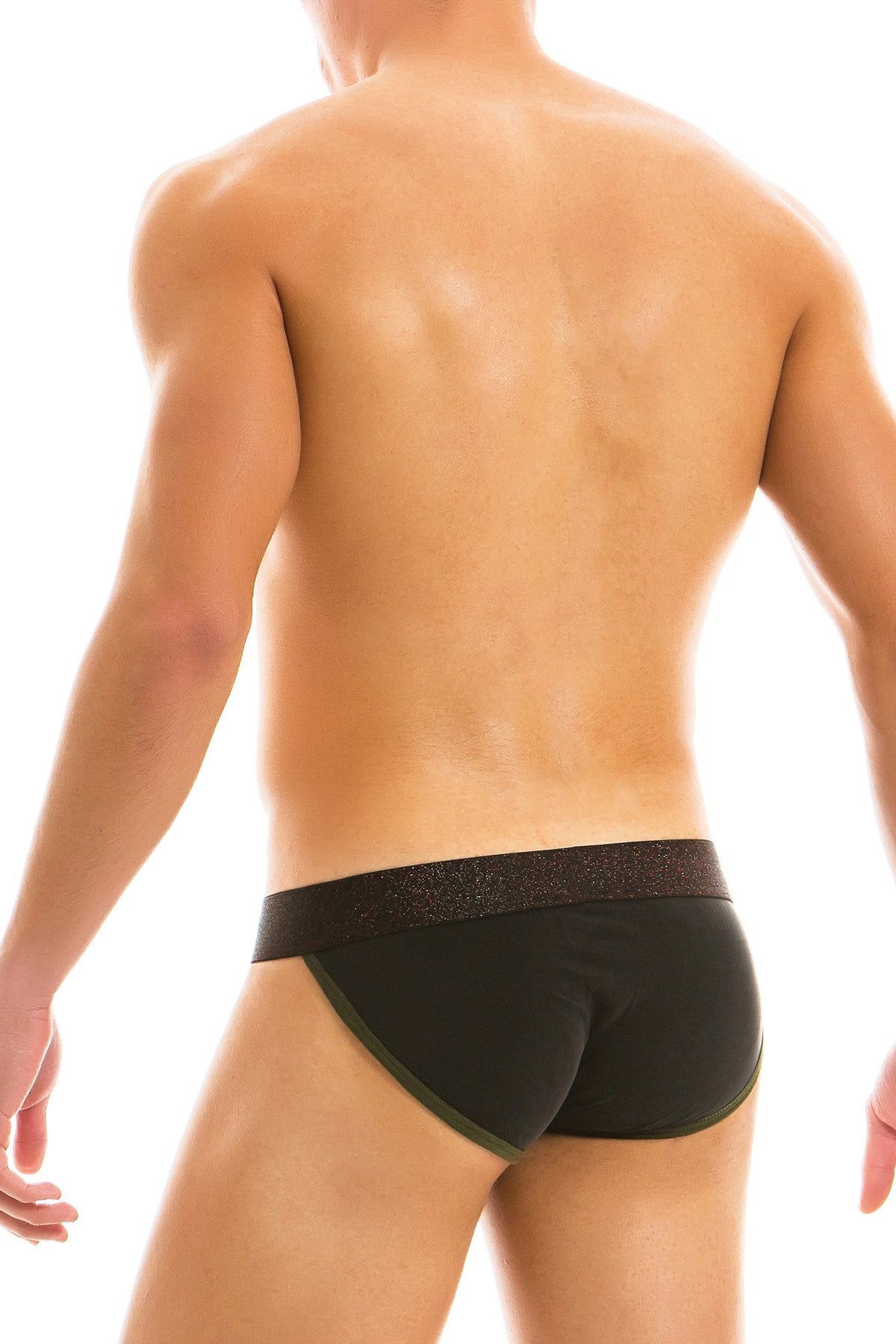 Modus Vivendi Black Floral Tanga Brief