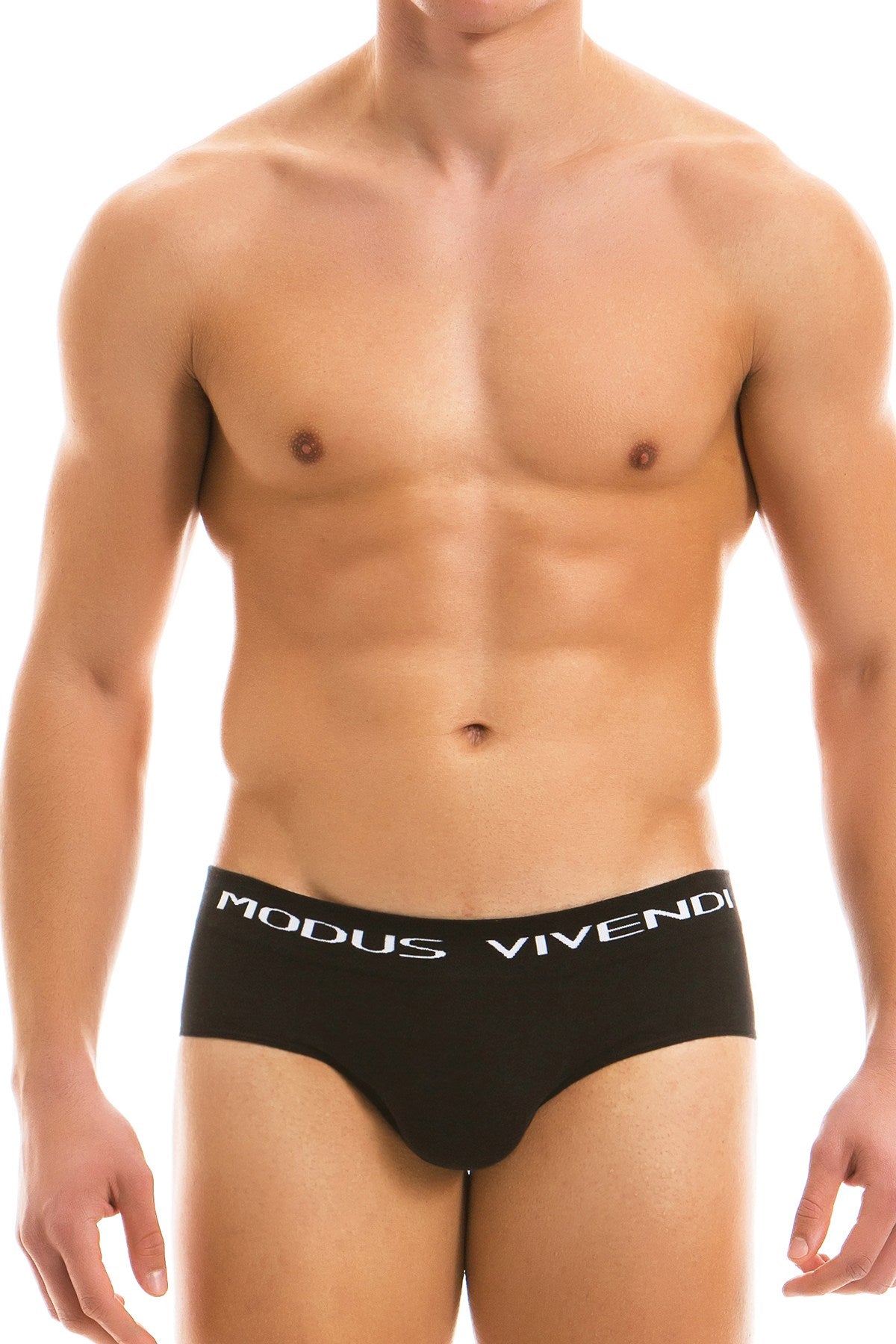 Modus Vivendi Black Seamless Classic Brief