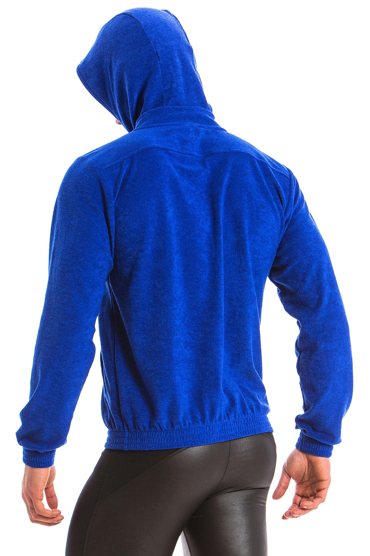 Modus Vivendi Blue Bull Hoodie/Bomber 2-in-1 Jacket