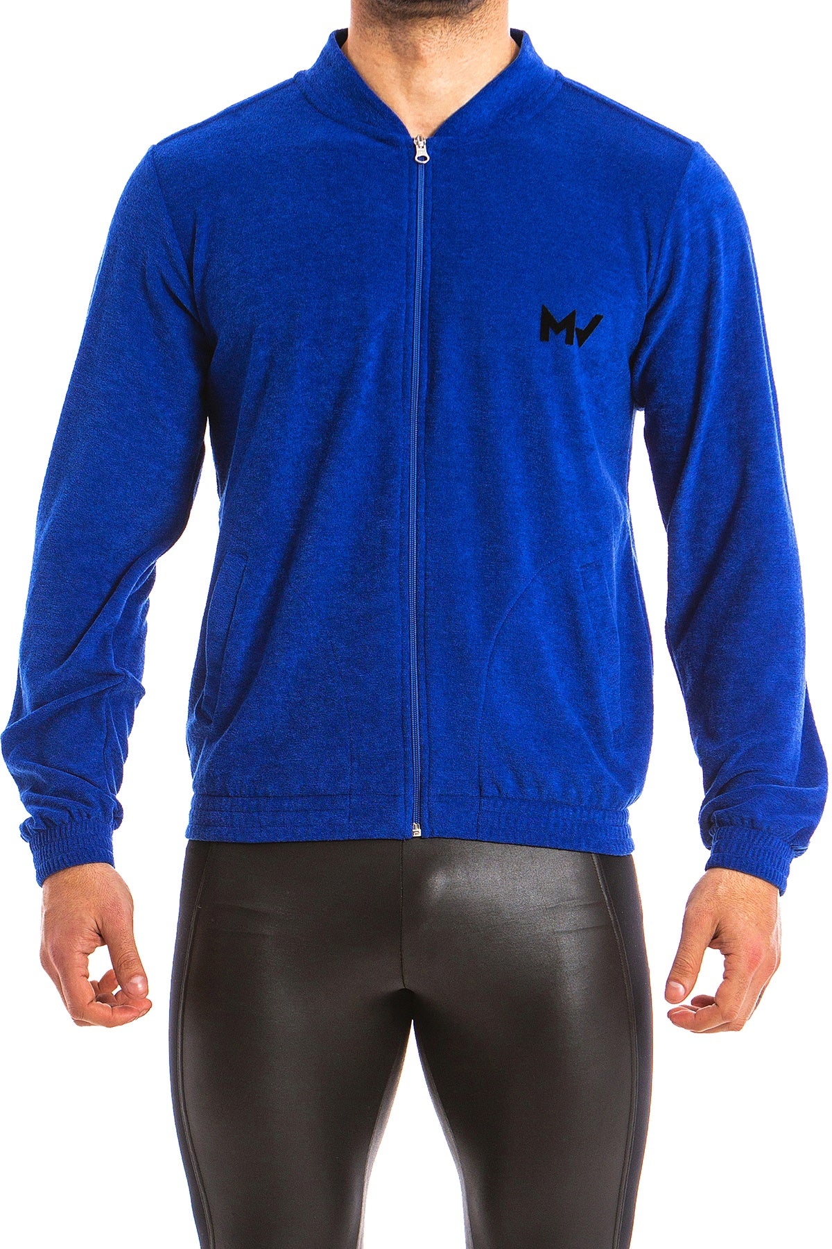 Modus Vivendi Blue Bull Hoodie/Bomber 2-in-1 Jacket