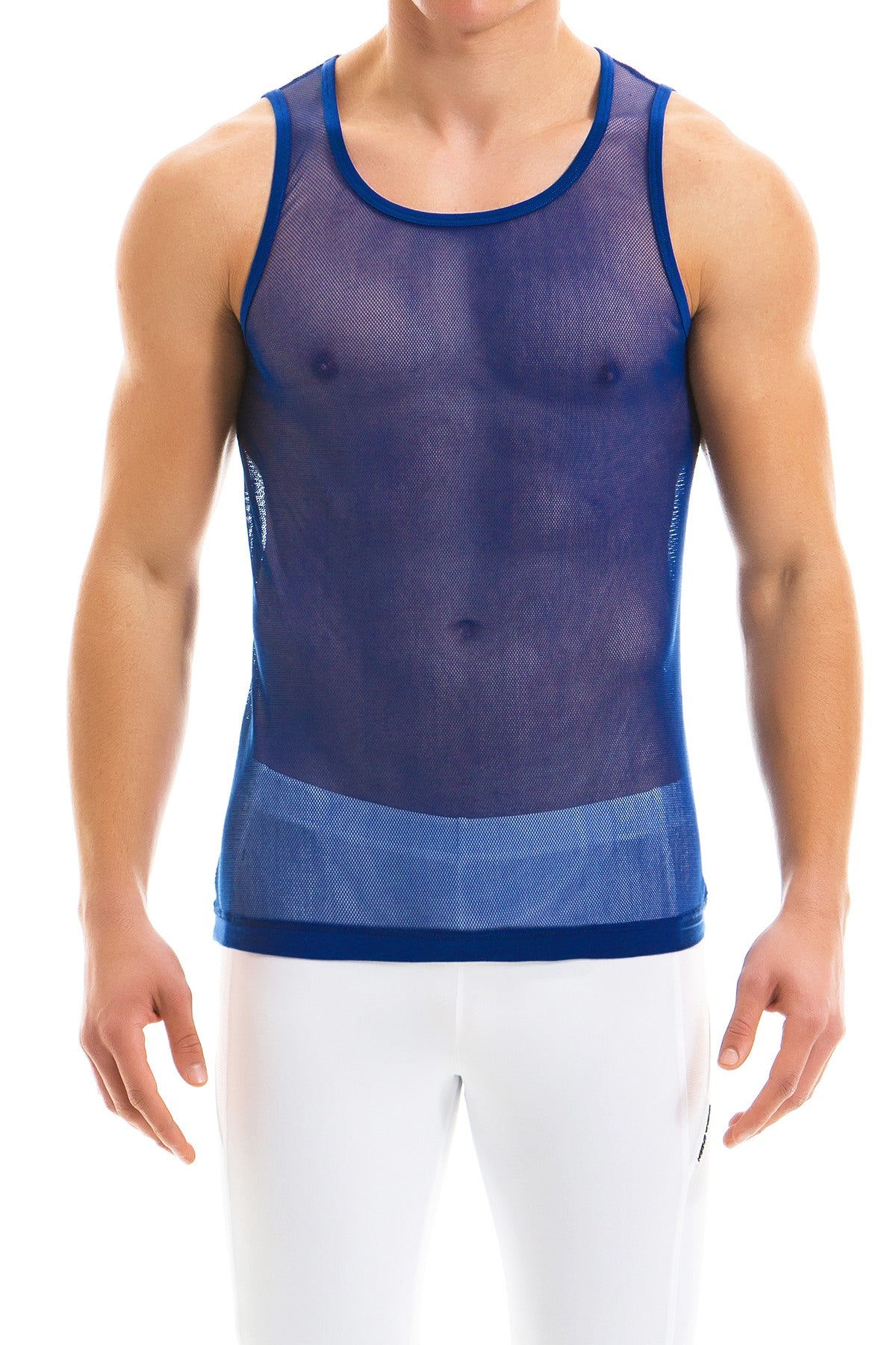 Modus Vivendi Camo C-Through Tanktop Aqua