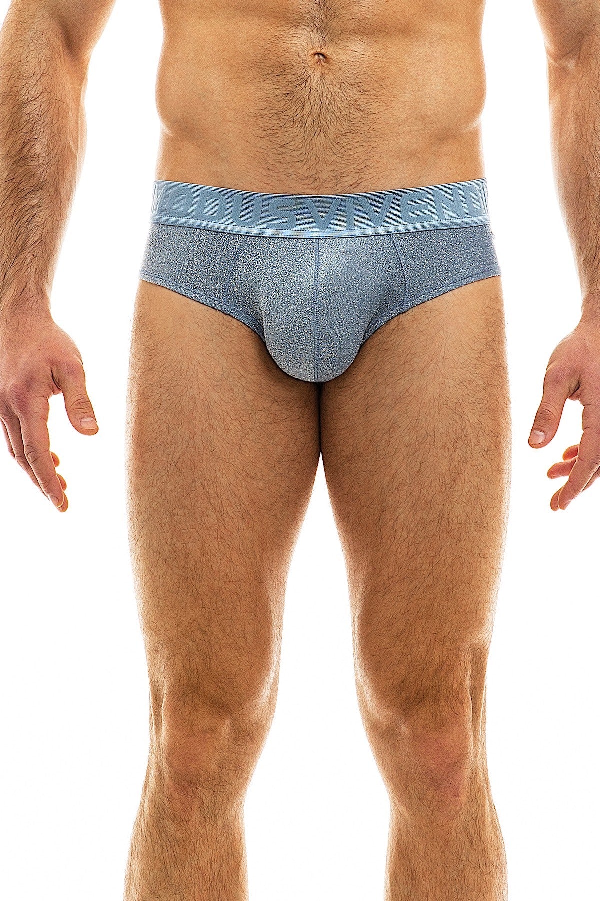 Modus Vivendi Steel Blue Glam Sparkle Brief