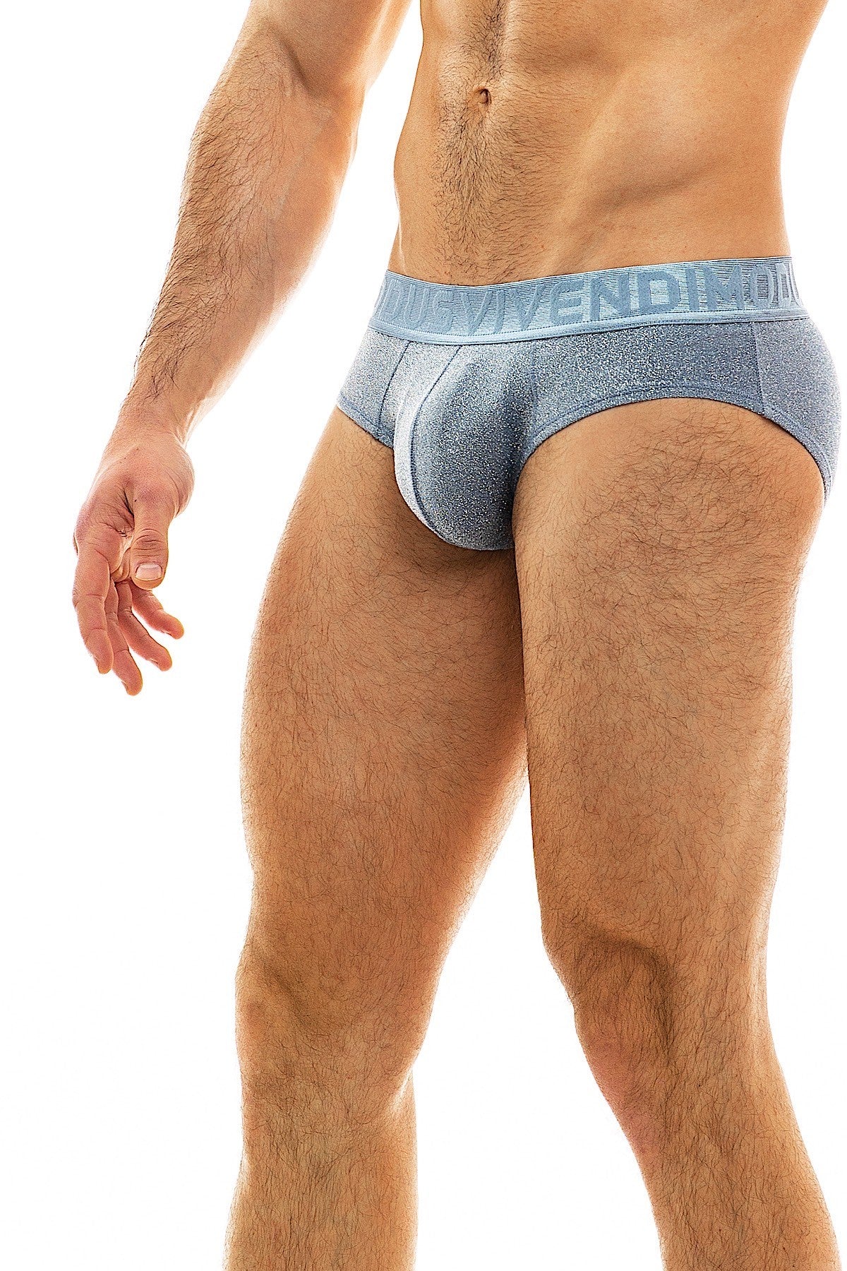 Modus Vivendi Steel Blue Glam Sparkle Brief