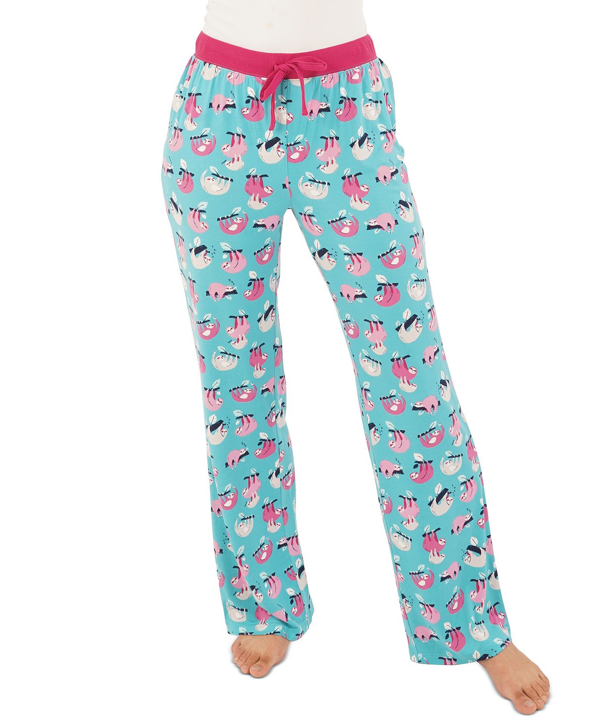 Munki Munki Sleepy Sloth Pajama Pants Green – CheapUndies