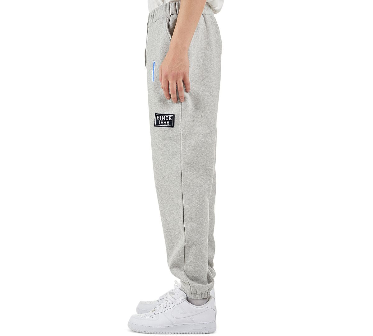 Nana Judy Pepsi Embroidered Logo Fleece Track Pants Grey Marl