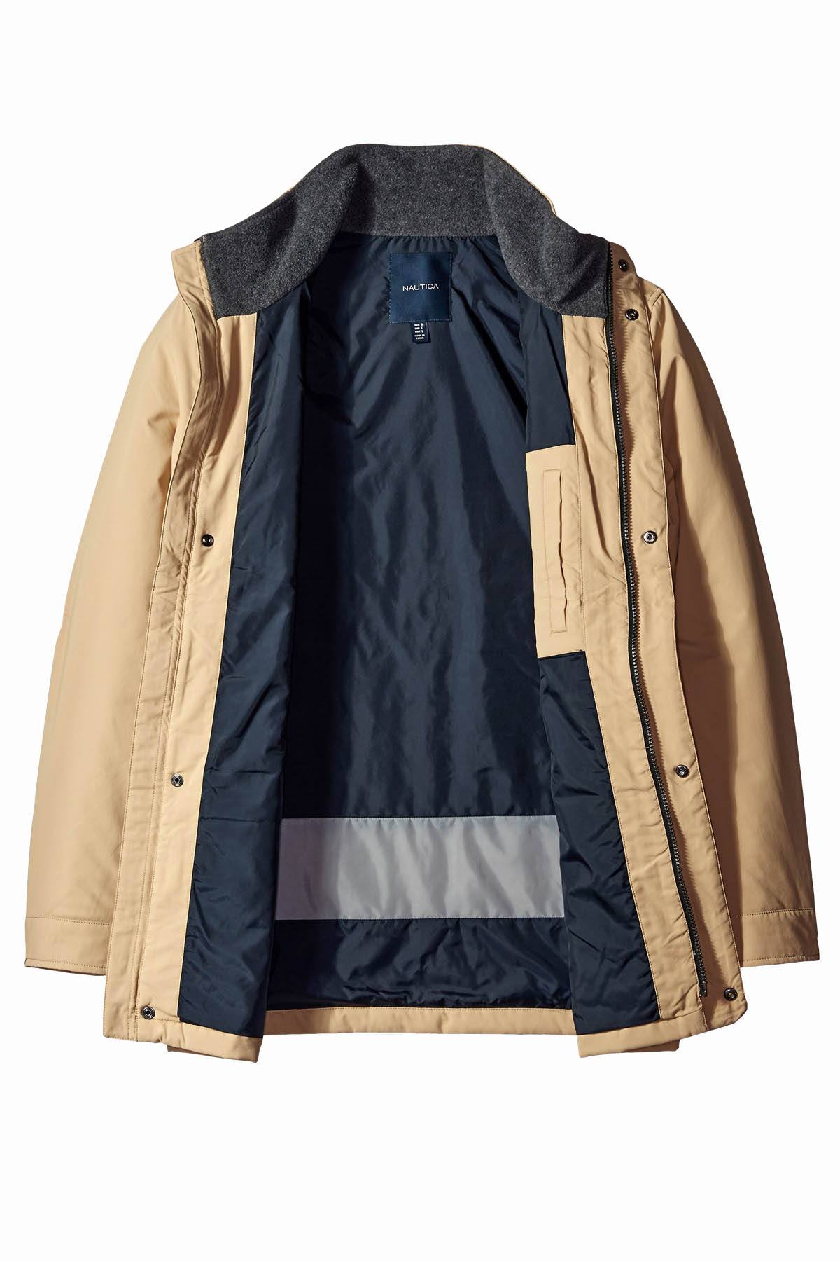 Nautica Sandy-Bar Multi-Pocket Parka Jacket