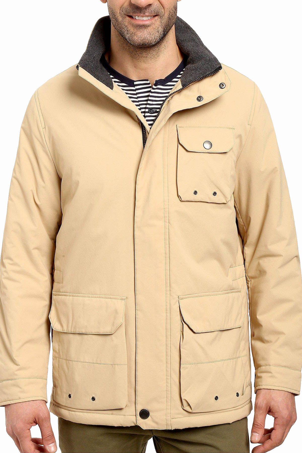 Nautica Sandy-Bar Multi-Pocket Parka Jacket