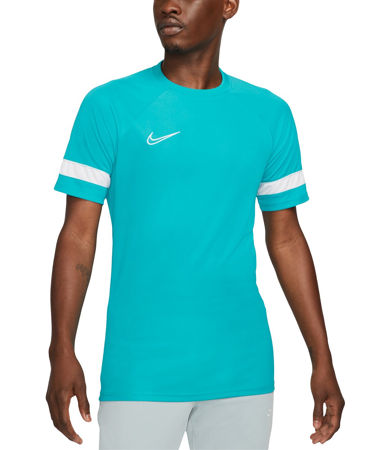 Nike Academy Soccer T-shirt Aquamarine – CheapUndies