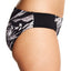 Nike Black/White Marble-Print Bikini Brief