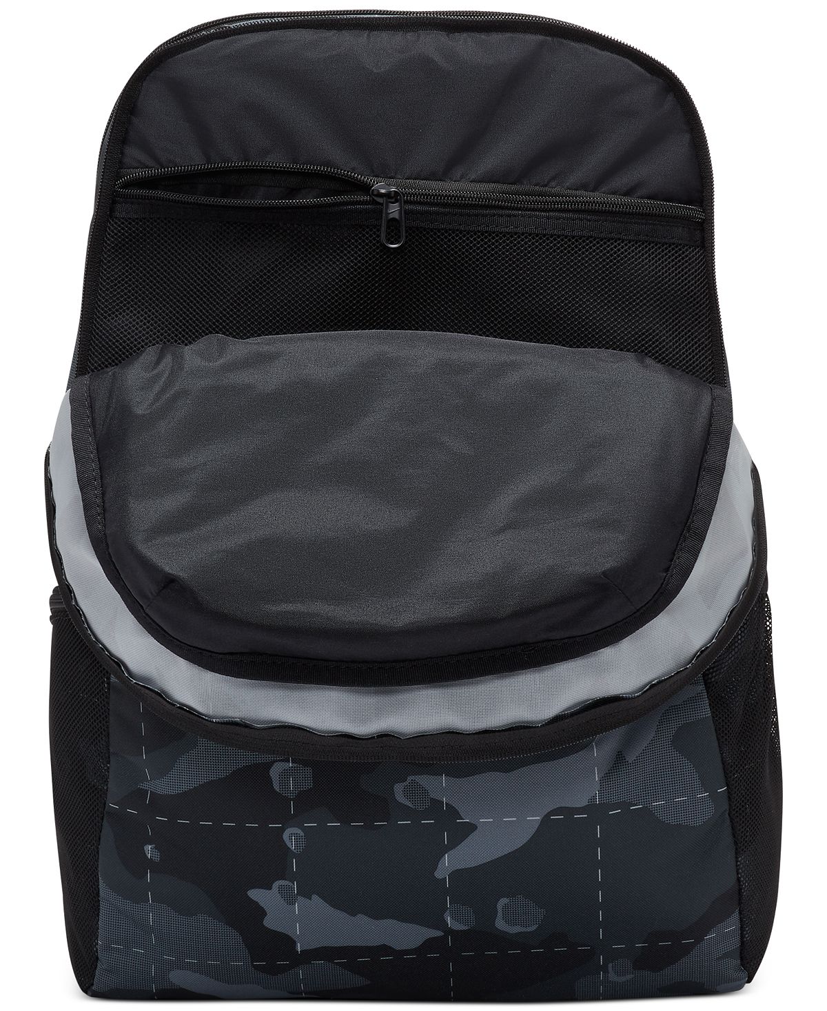 Nike Brasilia Camo Training Backpack Smoke Grey