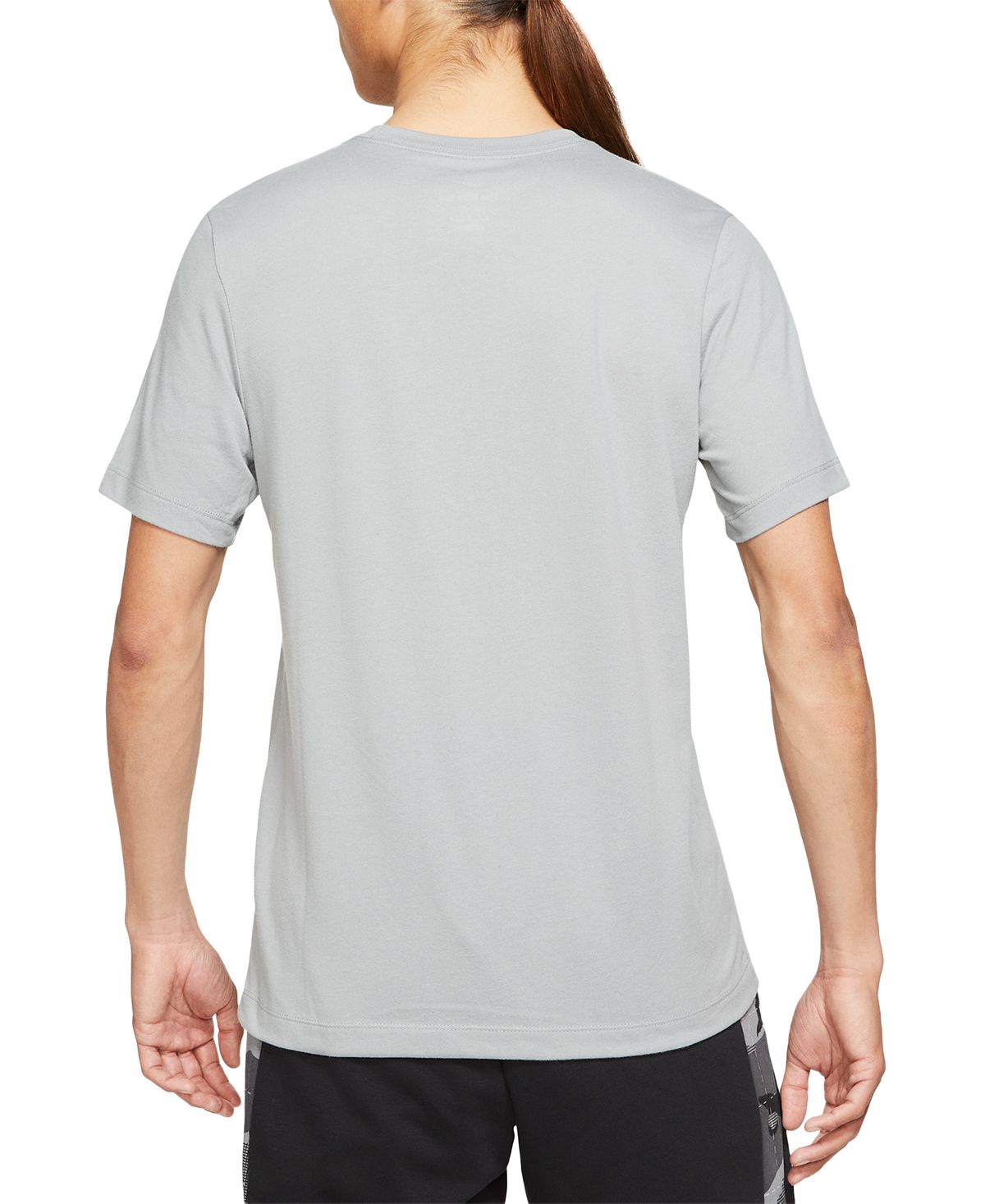 Nike Camo Swoosh T-shirt Particle Grey