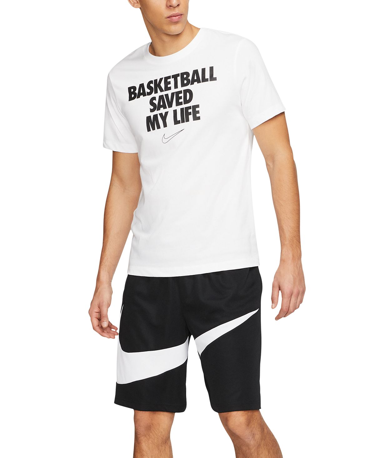 Nike Dri-fit Basketball T-shirt White