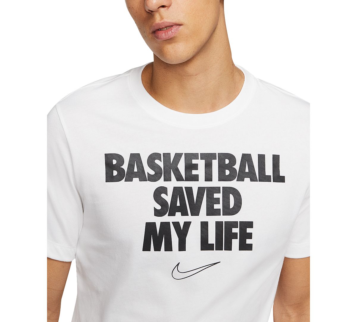 Nike Dri-fit Basketball T-shirt White