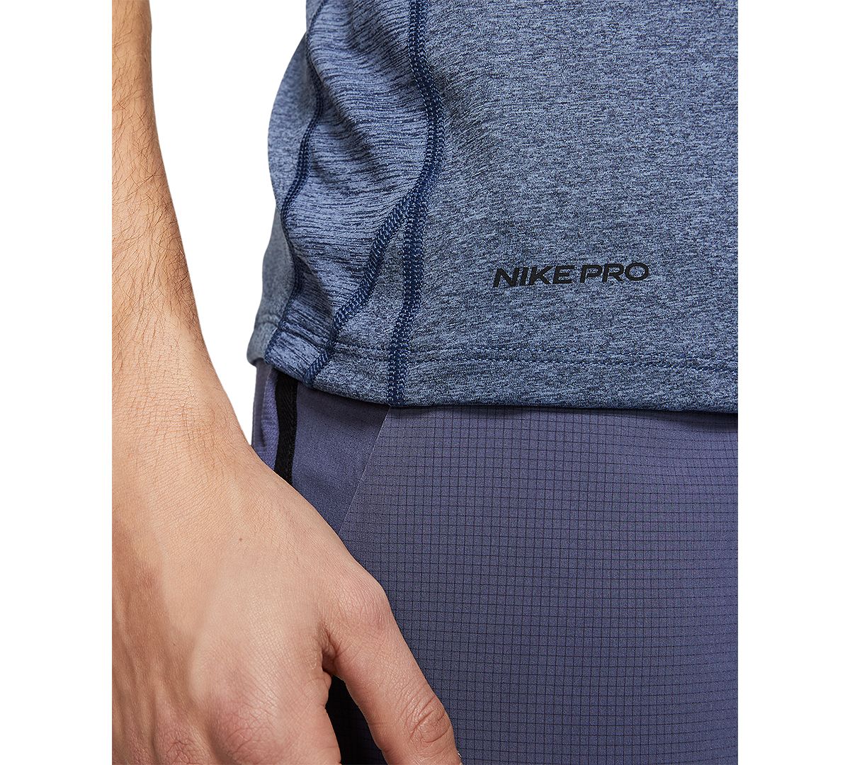 Nike Pro Dri-fit Training Top Obsidian