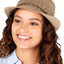 Nine West Brown Packable Sun Safe Fedora