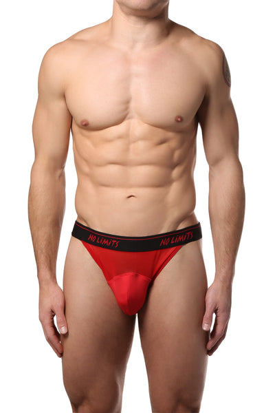 No Limits Red Mesh Bikini