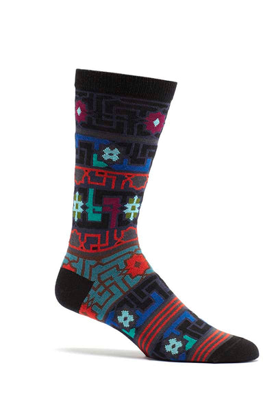 Ozone Black Byzantine Elements Crew Sock