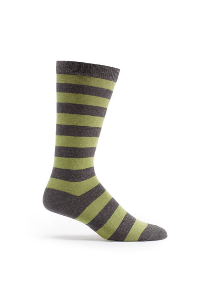 Ozone Green Jail Bird Calf Sock