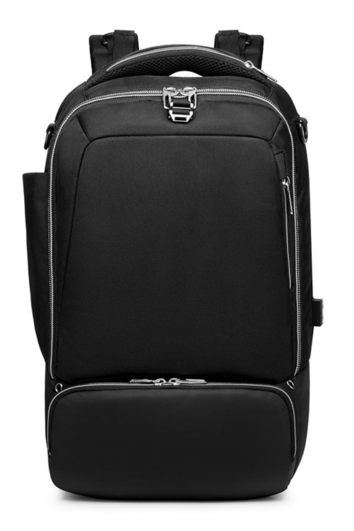 Ozuko Black Travel Backpack