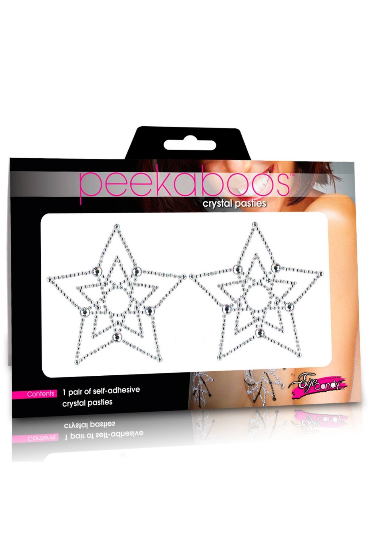 Peekaboos Diamond Crystal Star Pasties