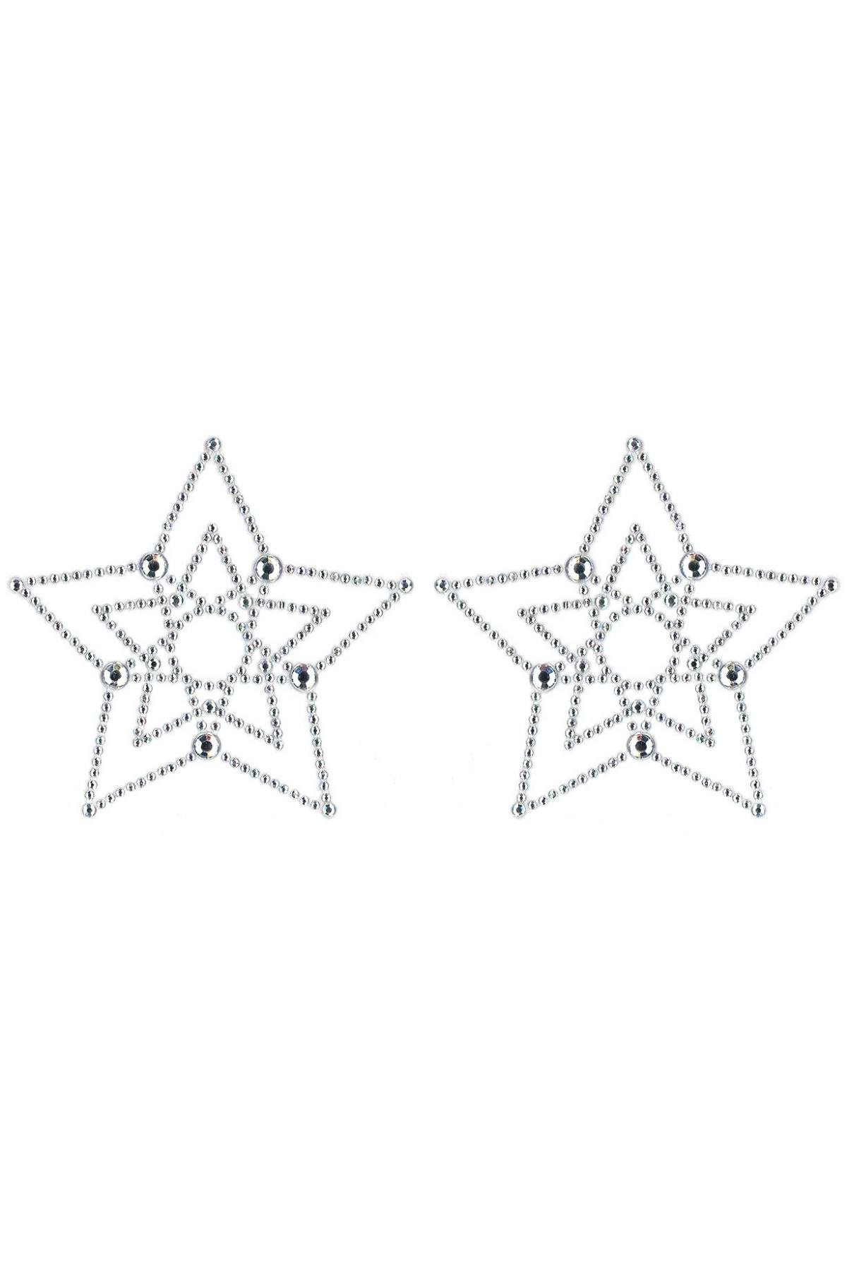 Peekaboos Diamond Crystal Star Pasties