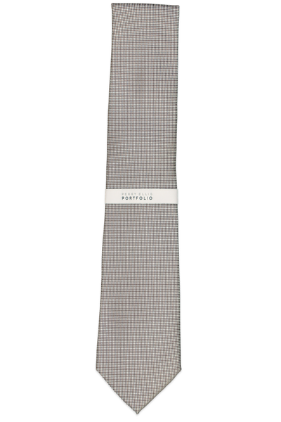 Perry Ellis Oxford Solid Tie Lt/pas Bwn