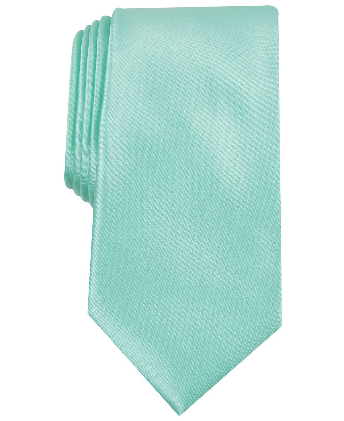 Perry Ellis Satin Solid Tie Mint