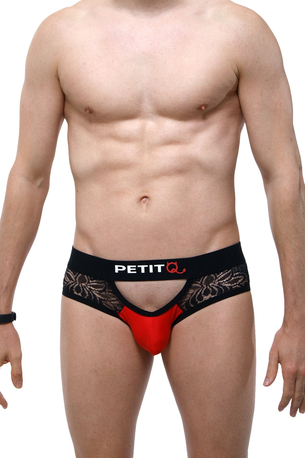 PetitQ Red/Black Chabanne Jockstrap