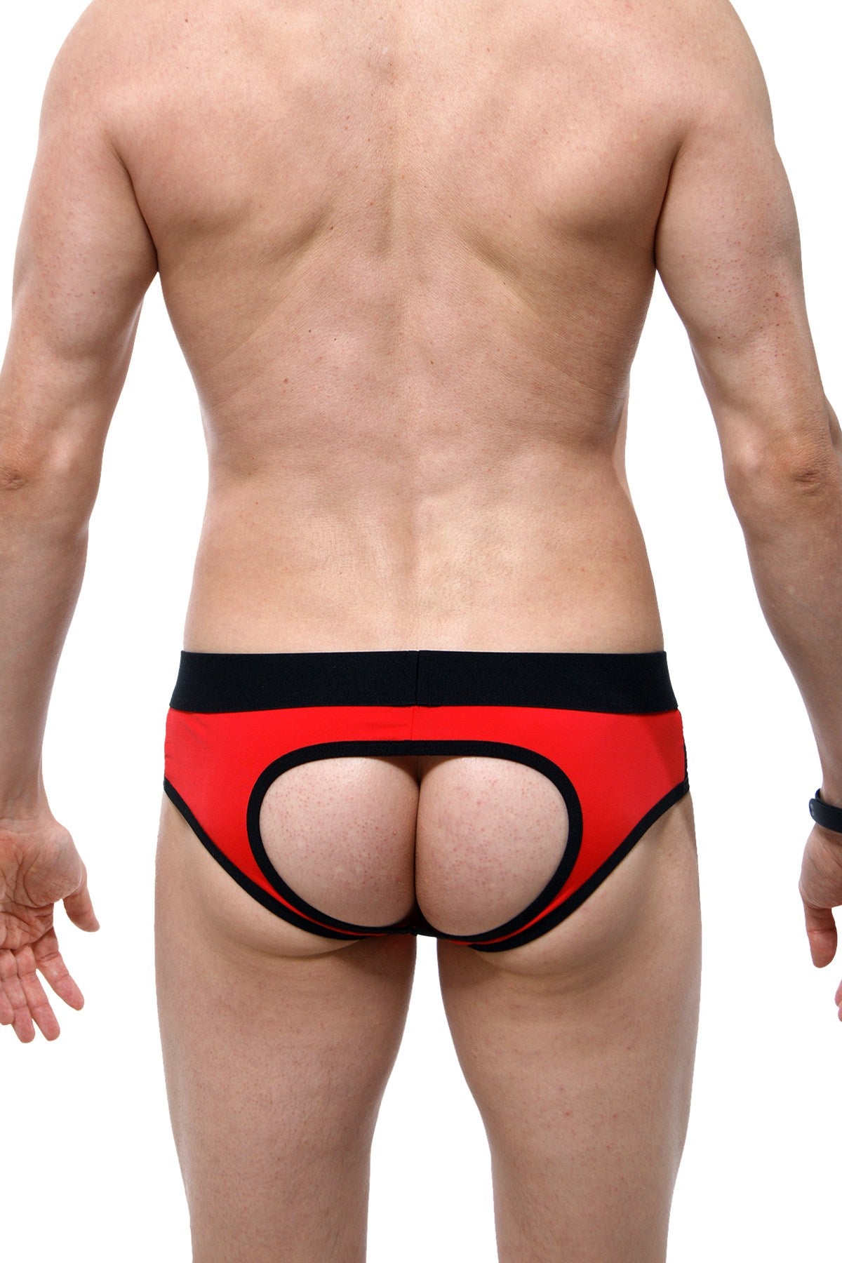 PetitQ Red/Black Chabanne Jockstrap