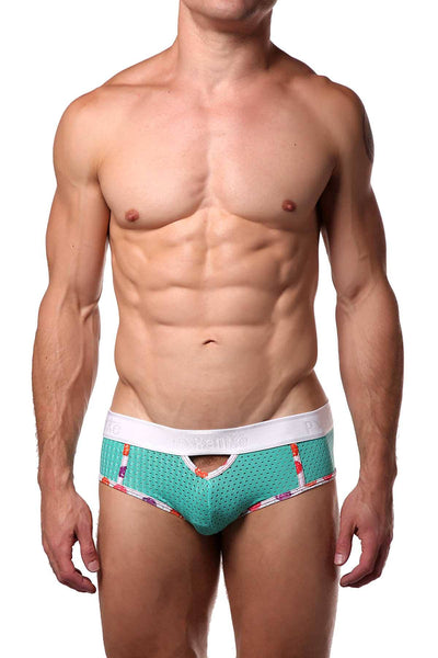 Pikante Turquoise-Green Carabine Brief