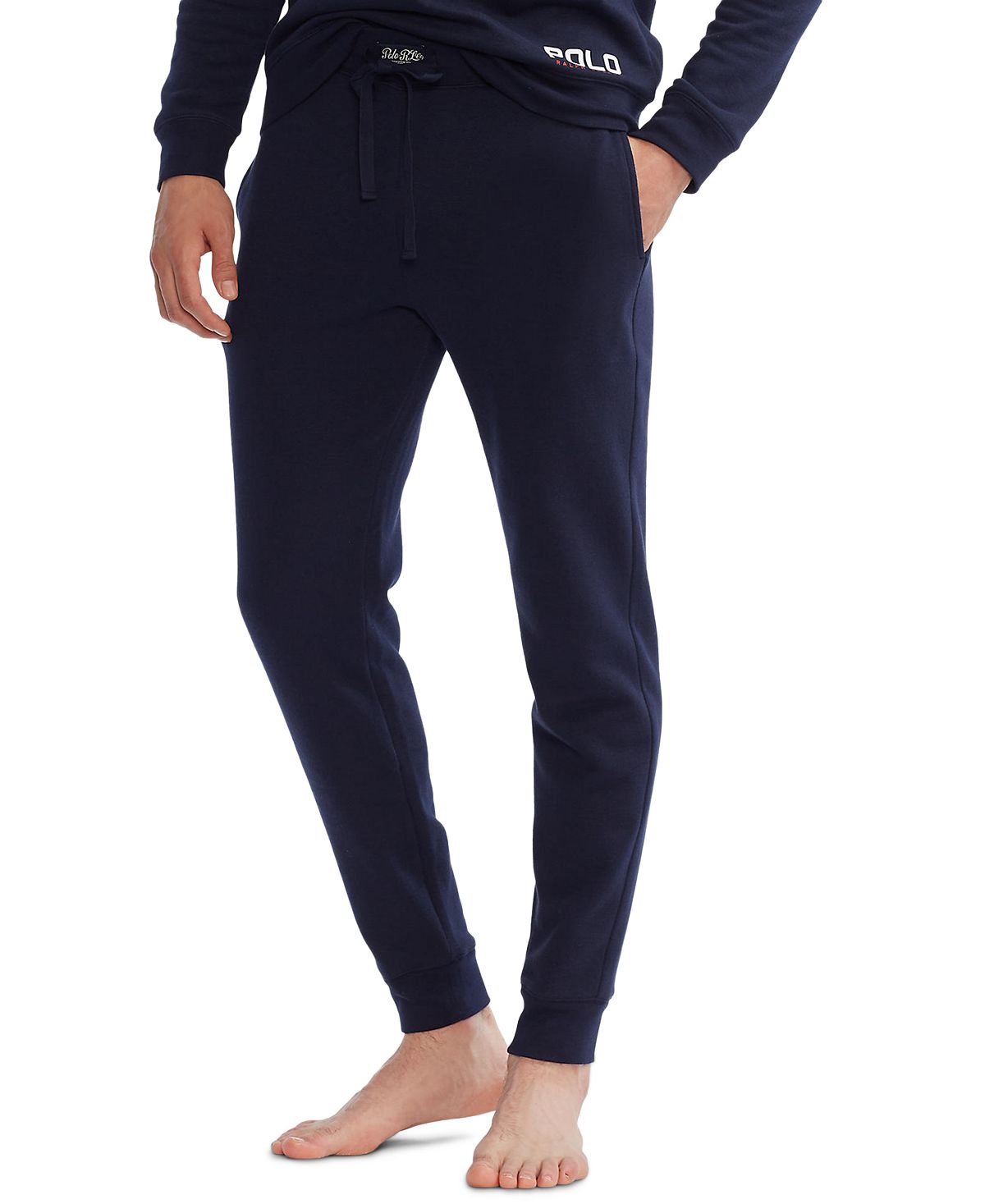 Polo Ralph Lauren Brushed Fleece Jogger Pajama Pants Cruise Navy