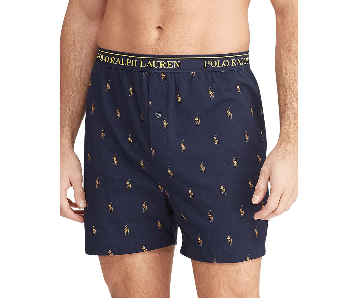 Polo Ralph Lauren Classic Fit Boxers Pack Of 3 Blue/Navy