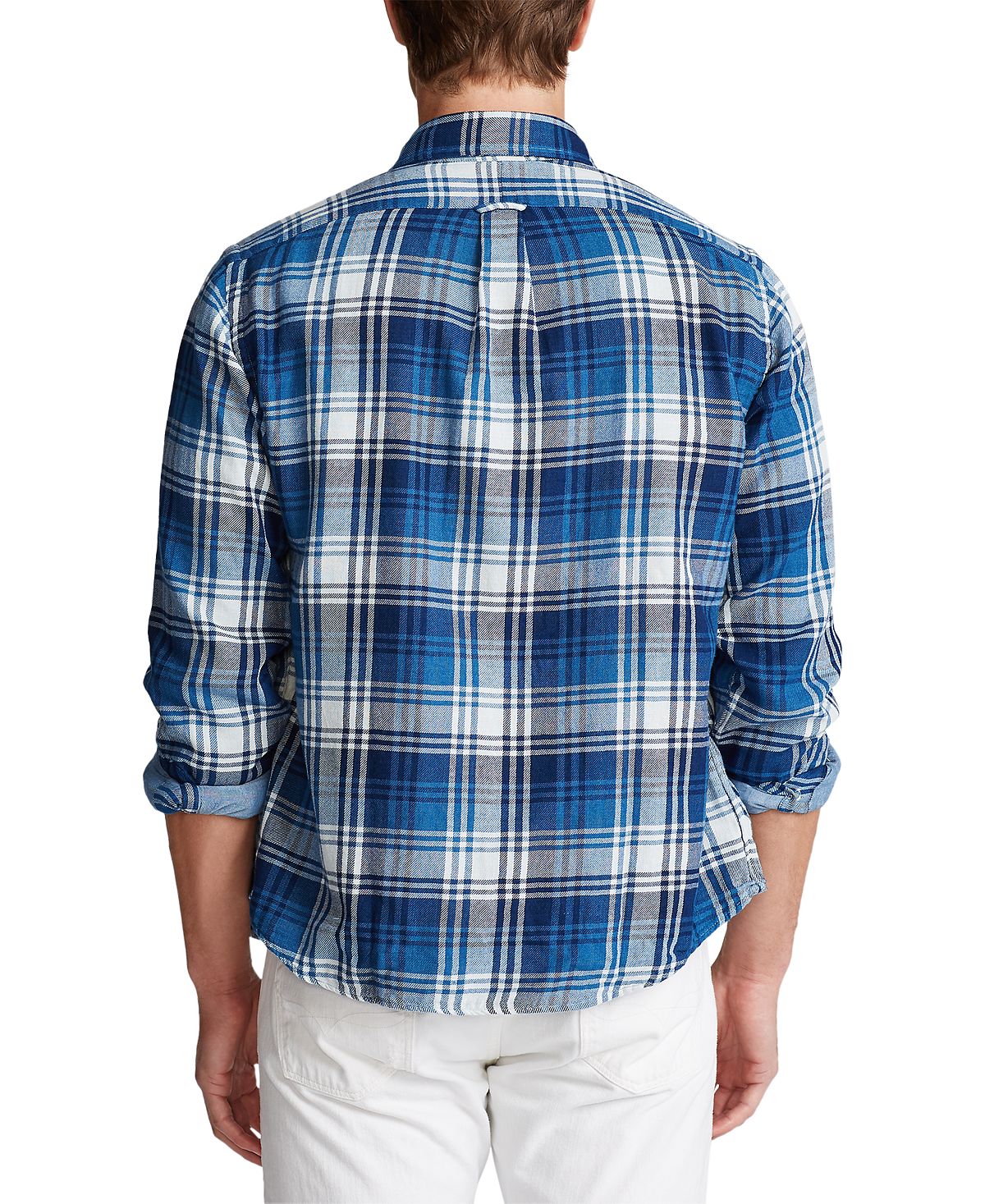 Polo Ralph Lauren Classic-fit Gingham Shirt Navy/White